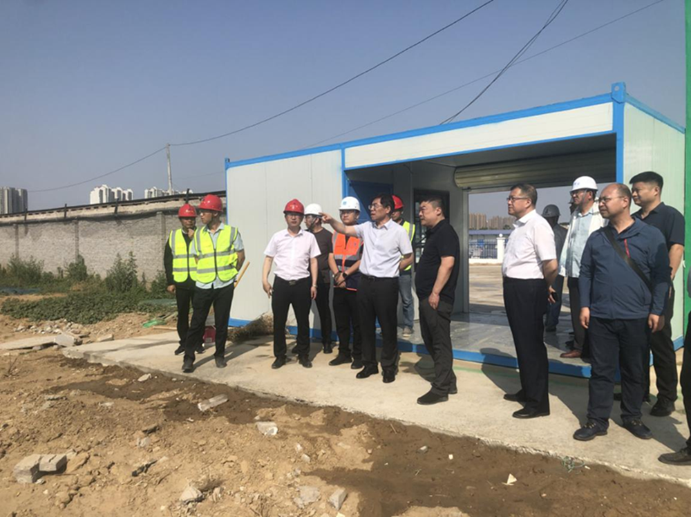 华体会官方端网站登录入口-华体会(中国)
党委书记、董事长汪洋到侯寨新镇区安置区调研项目建设工作